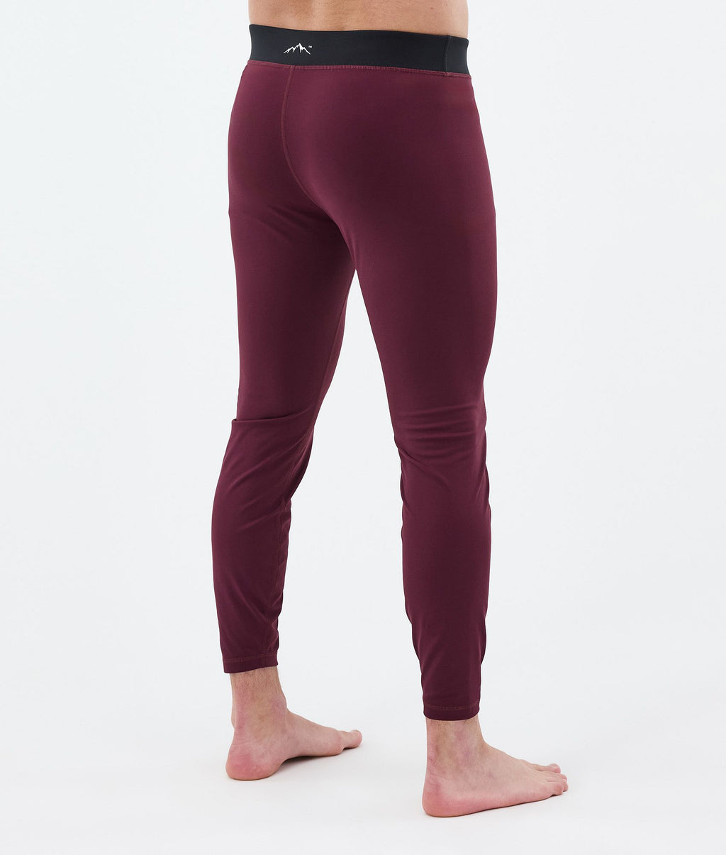 Base Layer Pant For Men 2X-Up Burgundy