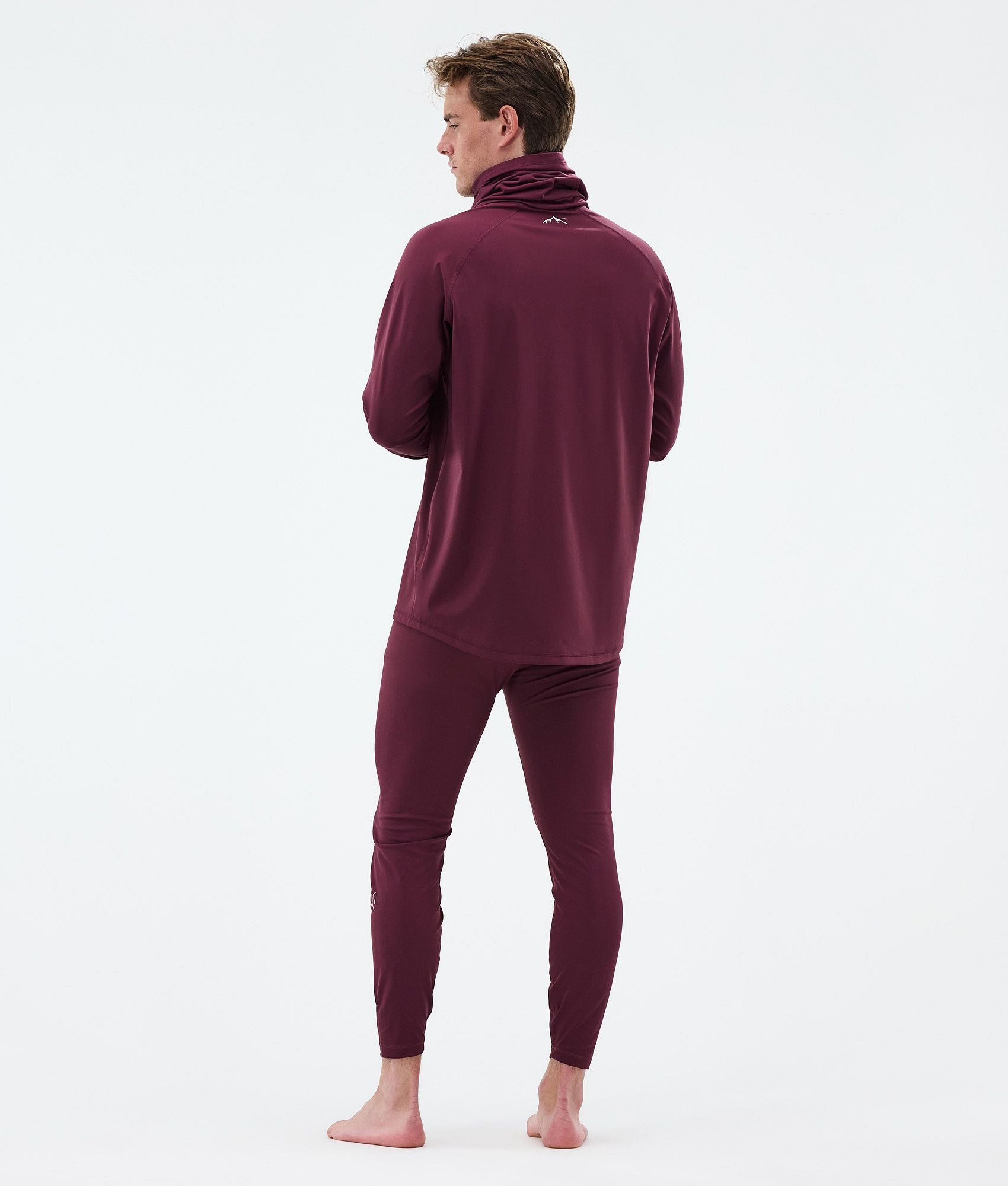 Base Layer Pant For Men 2X-Up Burgundy