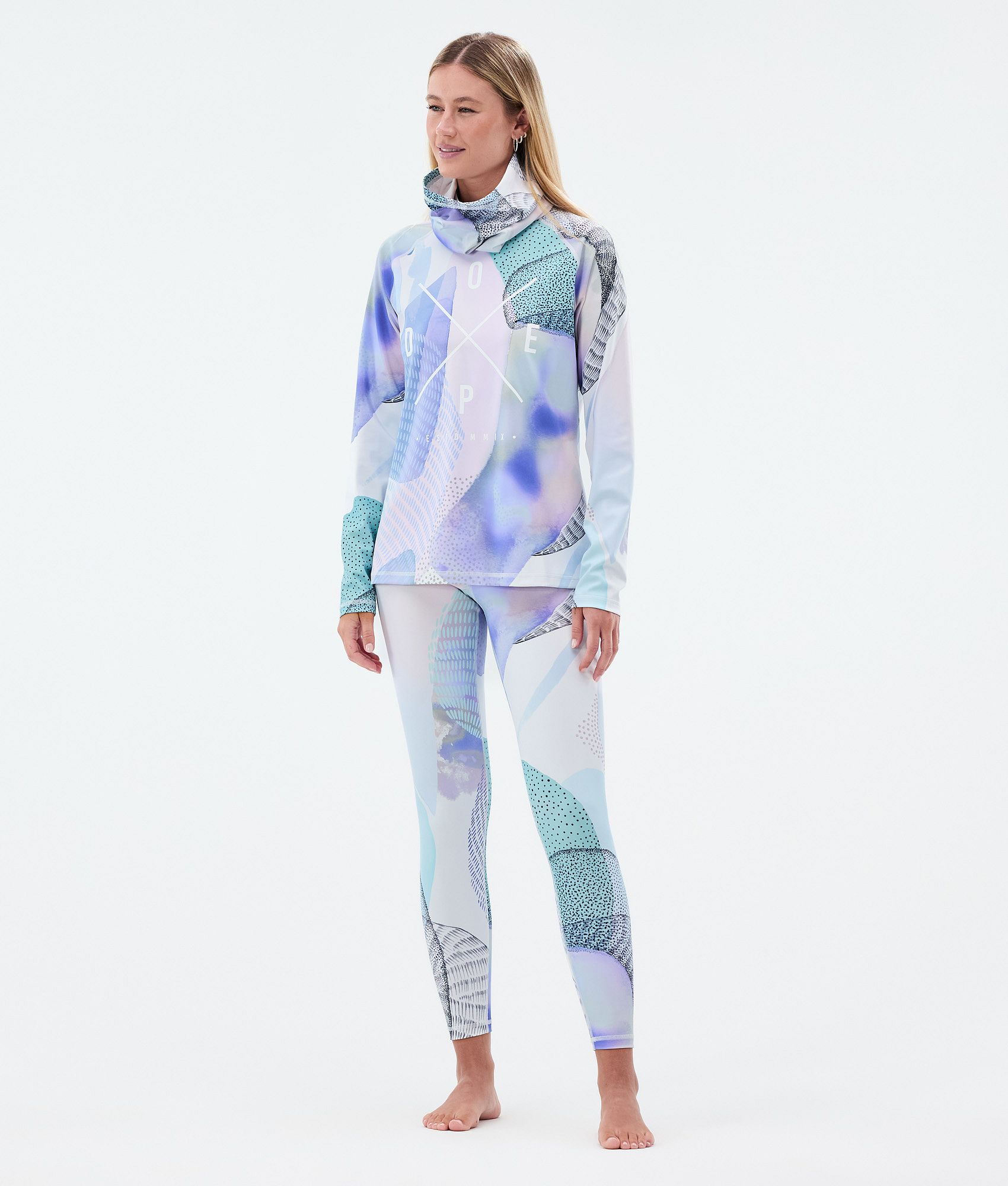 Base Layer Top For Women 2X-Up Mist