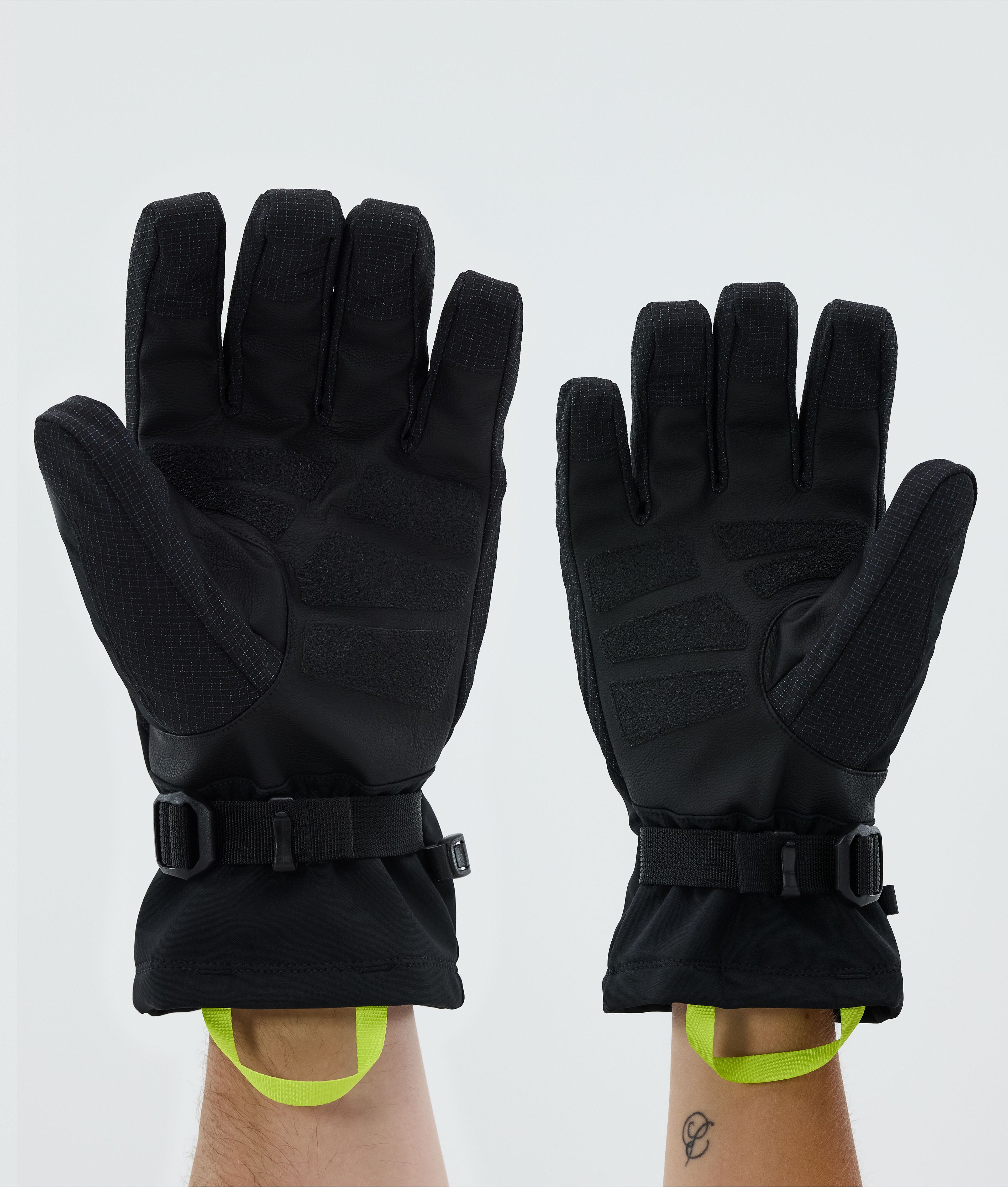 Ski Gloves Olive Green