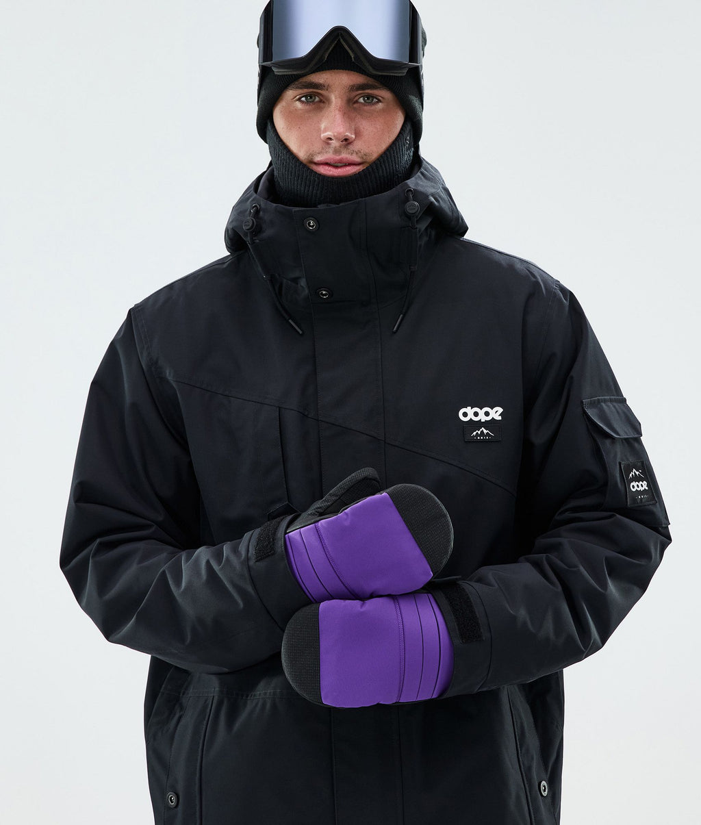 Snow Mittens Vivid Purple