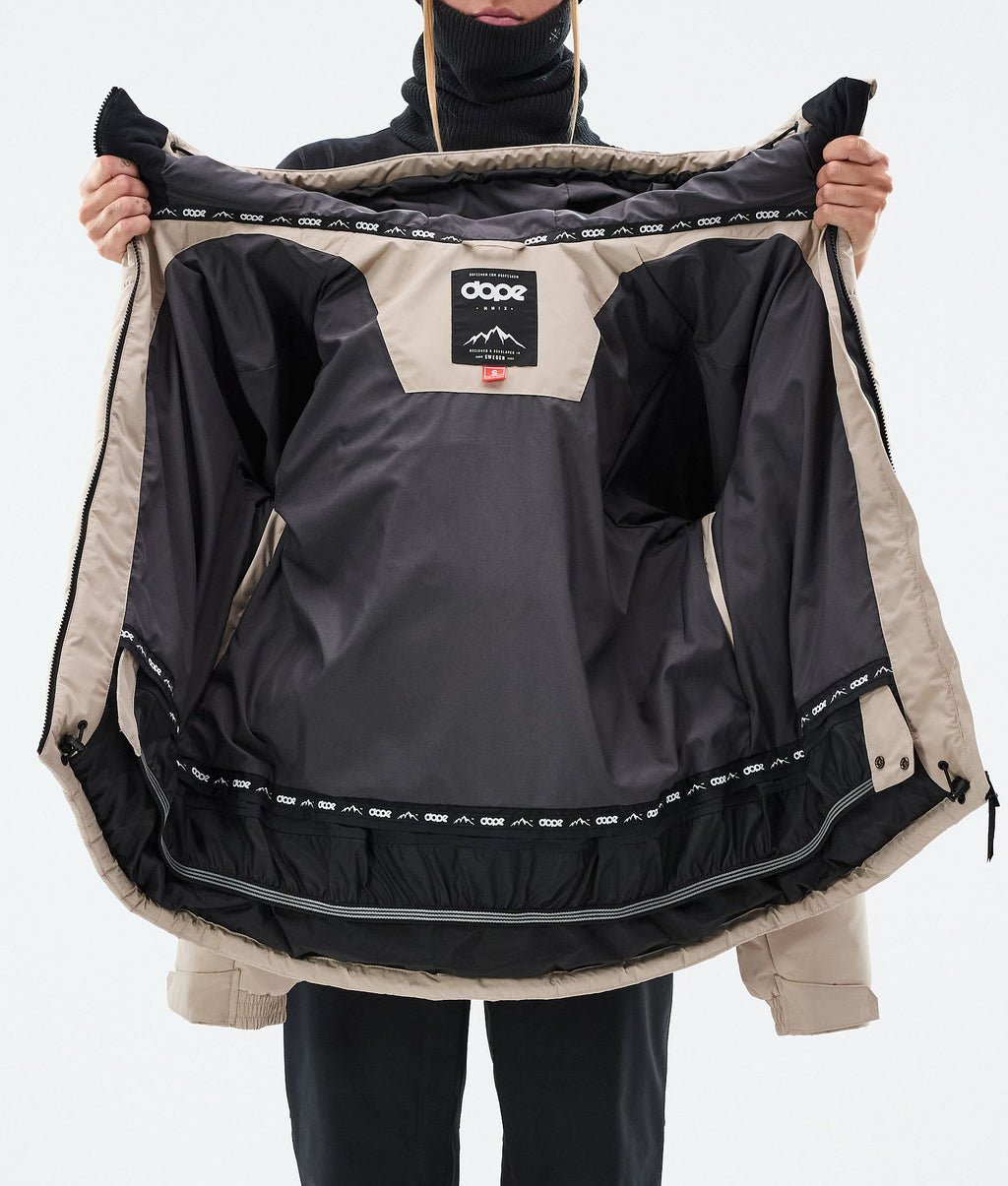 Snowboard Jacket For Women Sand