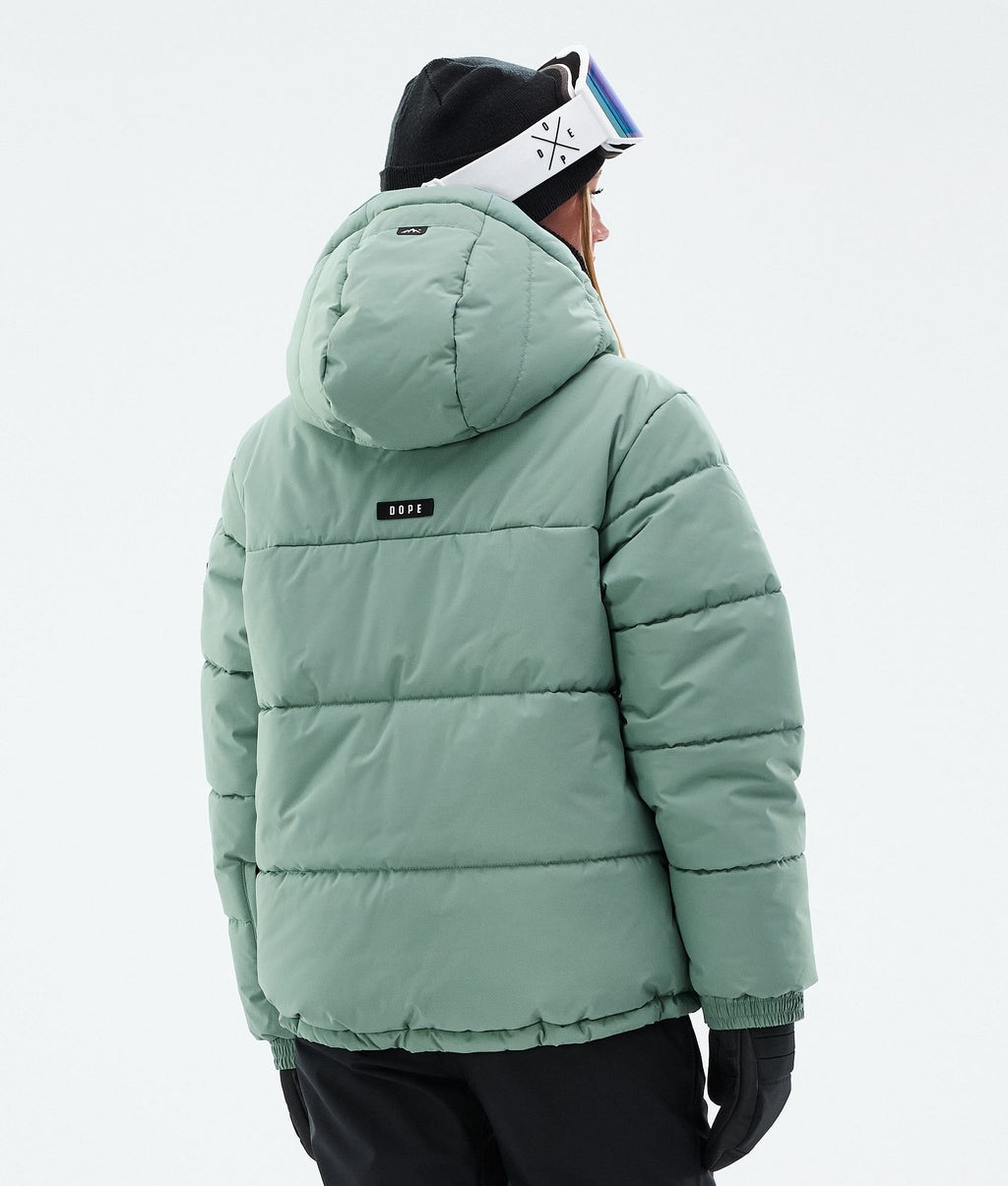 Snowboard Jacket For Women Faded Green
